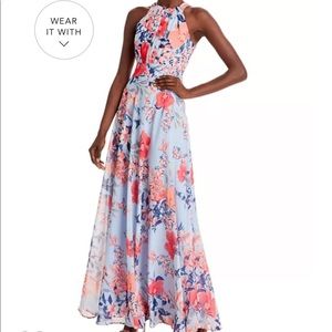 Eliza J floral print dress size 0